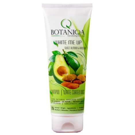 Botaniqa White Me Up Sweet Almond & Avocado Szampon - połysk i blask 250ml