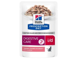 Hill's Prescription Diet i/d Feline Łosoś saszetka 85g