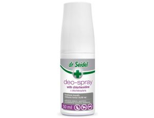 Dr Seidel Deo-Spray z chlorheksydyną - higiena jamy ustnej 50ml