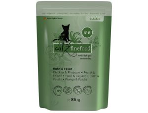Catz Finefood Classic N.15 Kurczak i Bażant saszetka 85g