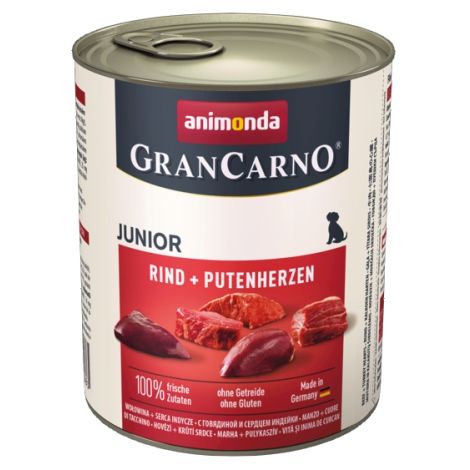 Animonda GranCarno Original Junior Pute Indyk 800g - 2