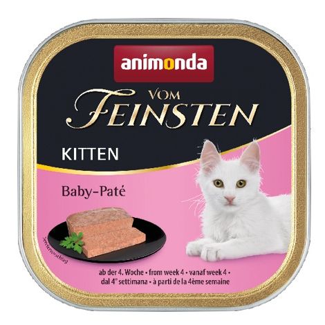 Animonda vom Feinsten Cat Kitten Baby Pate tacka 100g