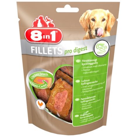 8in1 Fillets Pro Digest - przekąska na lepsze trawienie 80g - 2