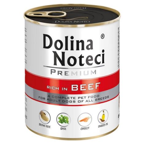 Dolina Noteci Premium Pies Wołowina puszka 800g