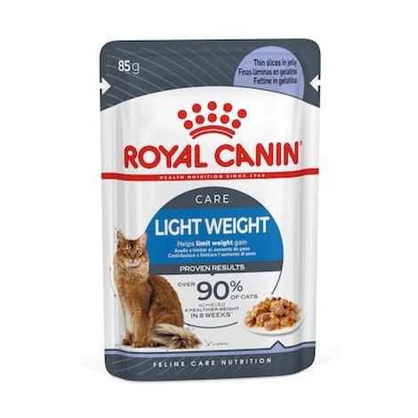 Royal Canin Light Weight Care w galaretce karma mokra dla kotów dorosłych, z tendencją do nadwagi saszetka 85g