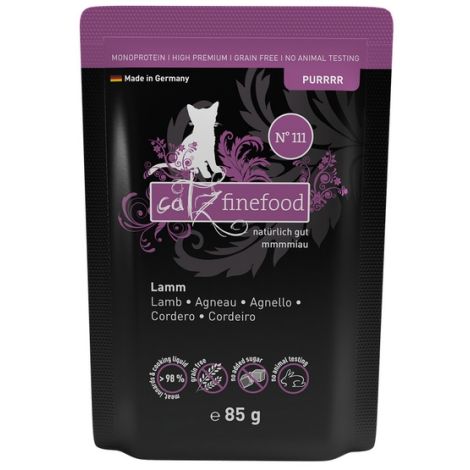 Catz Finefood Purrrr N.111 Jagnięcina saszetka 85g