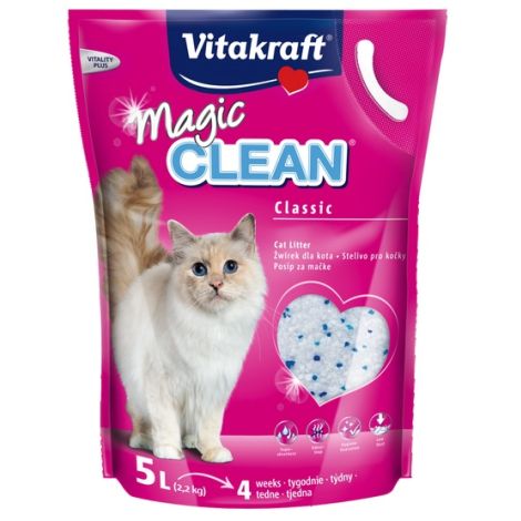 Żwirek Vitakraft Magic Clean silikonowy 5L [15506]