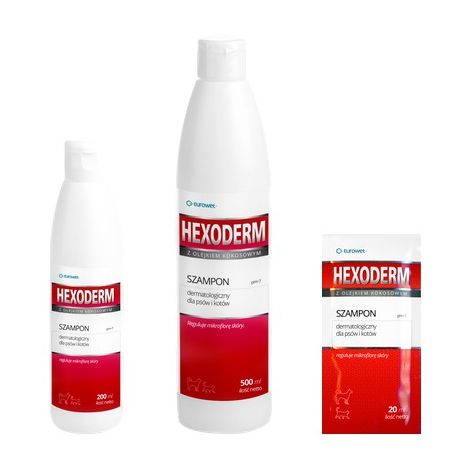 Hexoderm - szampon dermatologiczny 500ml - 2