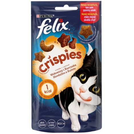 Felix Crispies Wołowina i Kurczak 45g