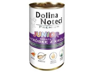 Dolina Noteci Premium Pies Junior Wątróbka z królika puszka 400g