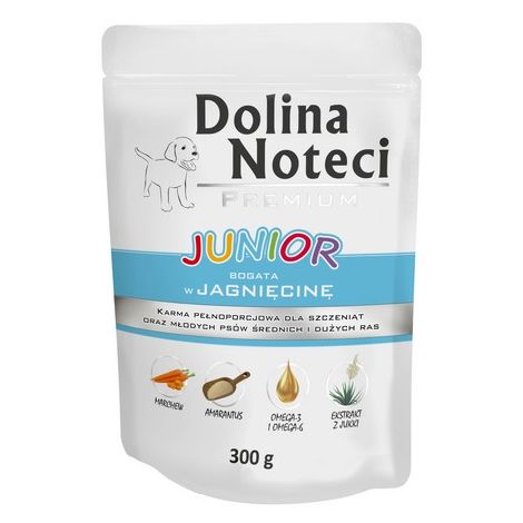 Dolina Noteci Premium Pies Junior Jagnięcina saszetka 300g