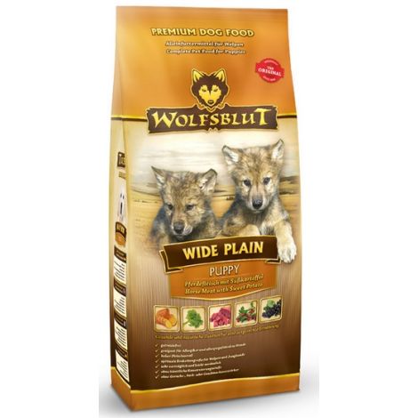 Wolfsblut Dog Wide Plain Puppy - konina i bataty 2kg