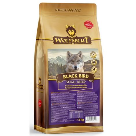 Wolfsblut Dog Black Bird Adult Small - indyk i bataty 2kg