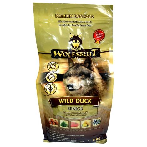 Wolfsblut Dog Wild Duck Senior - kaczka i bataty 2kg - 2