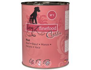 Dogz Finefood Classic N.02 Wołowina puszka 400g