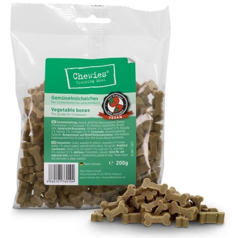 Chewies Training Kosteczki Maxi Warzywa 200g