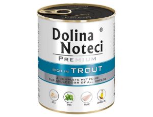 Dolina Noteci Premium Pies Pstrąg puszka 800g