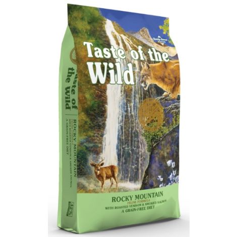 Taste of the Wild Rocky Mountain Feline z dziczyzną i łososiem 2kg