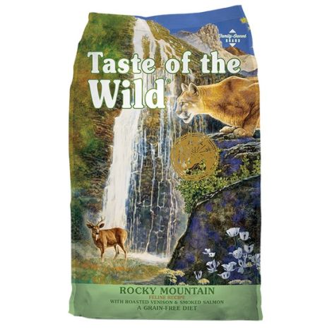 Taste of the Wild Rocky Mountain Feline z dziczyzną i łososiem 2kg - 2