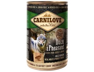 Carnilove Dog Wild Meat Duck & Pheasant Adult - kaczka i bażant puszka 400g