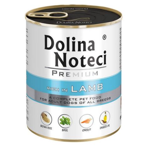 Dolina Noteci Premium Pies Jagnięcina puszka 800g