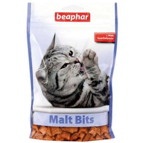 Beaphar Malt Bits - z pastą przeciw pilobezoarom 150g