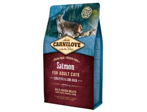 Carnilove Cat Salmon Sensitive & Long Hair - łosoś 2kg