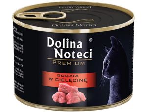 Dolina Noteci Premium Kot Bogata w cielęcinę puszka 185g