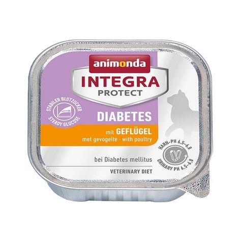 Animonda Integra Protect Diabetes dla kota - z drobiem tacka 100g