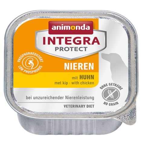 Animonda Integra Protect Nieren dla psa kurczak tacka 150g