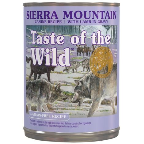 Taste of the Wild Sierra Mountain Canine puszka 390g - 2