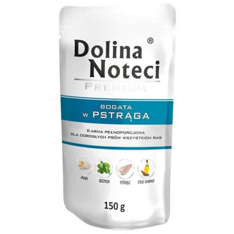 Dolina Noteci Premium Pies Pstrąg saszetka 150g