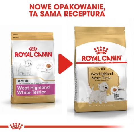 Royal Canin West Highland White Terrier Adult karma sucha dla psów dorosłych rasy west highland white terrier 0,5kg - 3