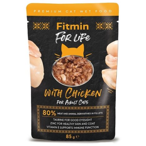 Fitmin Cat For Life Adult Chicken saszetka 85g