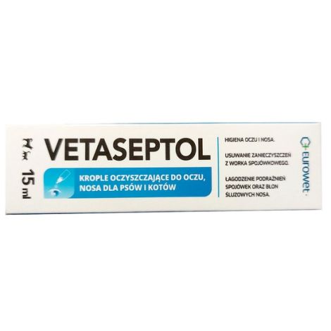 Vetaseptol krople do oczu i nosa 15ml - 2