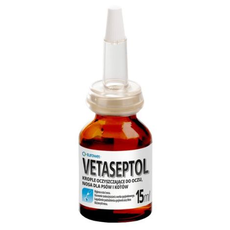 Vetaseptol krople do oczu i nosa 15ml