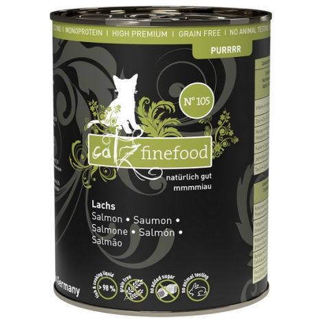 Catz Finefood Purrrr N.105 Łosoś puszka 375g