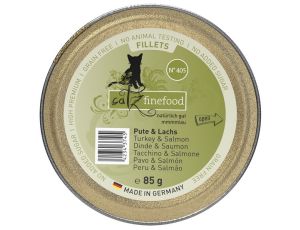Catz Finefood Filety N.405 Indyk/Łosoś tacka 85g
