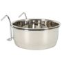 Zolux Miska zawieszana Inox 9cm 0,26L [475110] - 2