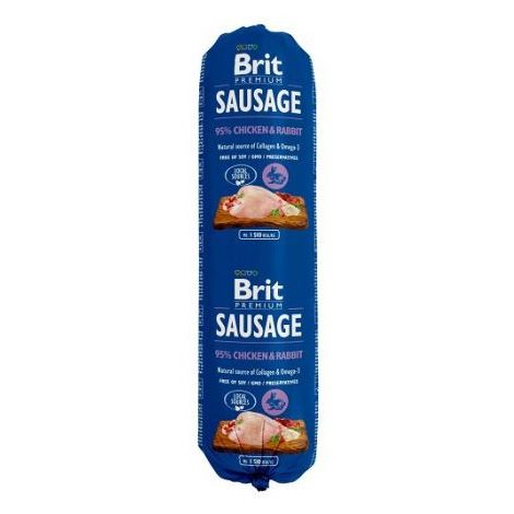 Brit Premium Sausage Chicken & Rabbit 800g - 2