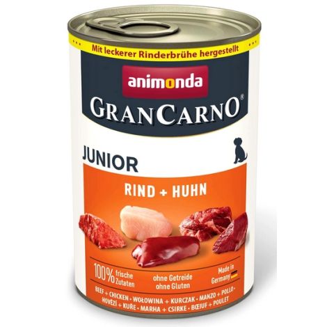 Animonda GranCarno Original Junior Rind Huhn Wołowina + Kurczak puszka 400g