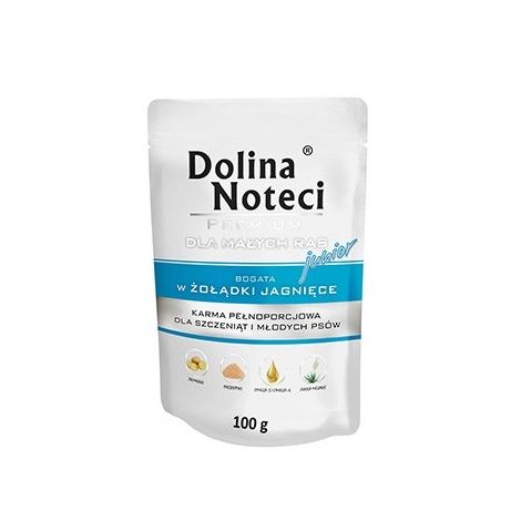 Dolina Noteci Premium Pies Junior Żołądki jagnięce saszetka 100g