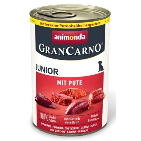 Animonda GranCarno Original Junior Pute Indyk 400g