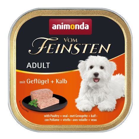 Animonda vom Feinsten Dog Adult Drób i Cielęcina 150g