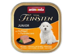 Animonda vom Feinsten Dog Junior Drób i Serca Indyka 150g