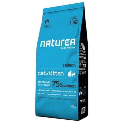 Naturea Cat & Kitten Łosoś 100g