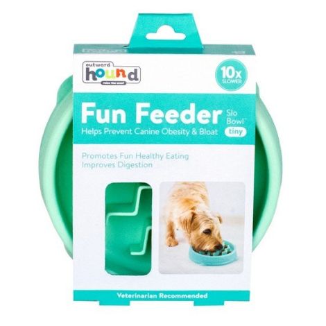 Outward Hound Fun Feeder Tiny (XS) Miska spowalniająca miętowa [67829] - 2