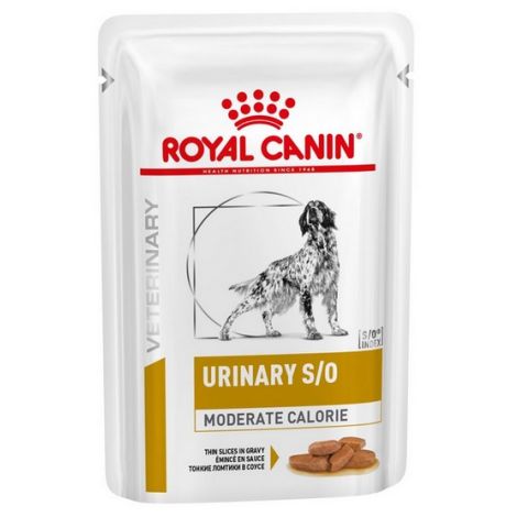 Royal Canin Veterinary Diet Canine Urinary S/O Moderate Calorie saszetka 100g