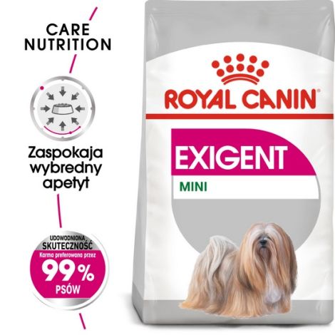 Royal Canin Mini Exigent karma sucha dla psów dorosłych, ras małych, wybrednych 1kg