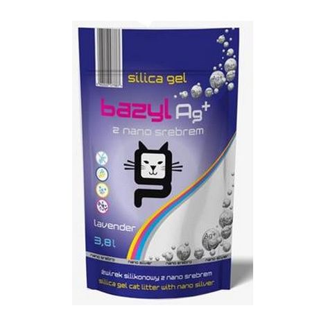 Bazyl Ag+ Silica gel Lawenda 3,8L